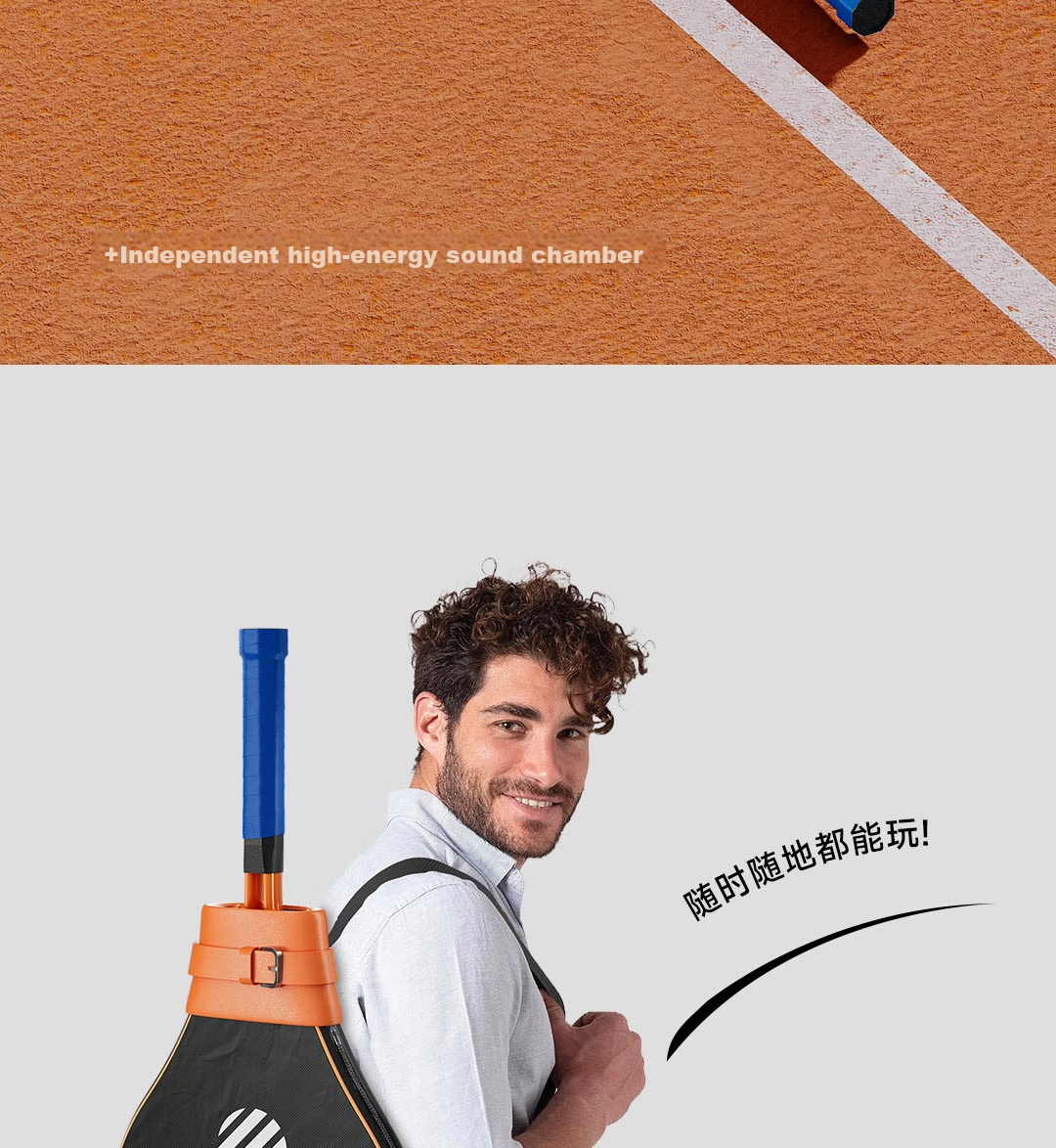 FEIERDUN FED Tennis Racket, Tennis Training Device, Stringed Rebound Ball, for Single Beginners, College Students, Children, Double Professional Set 20
