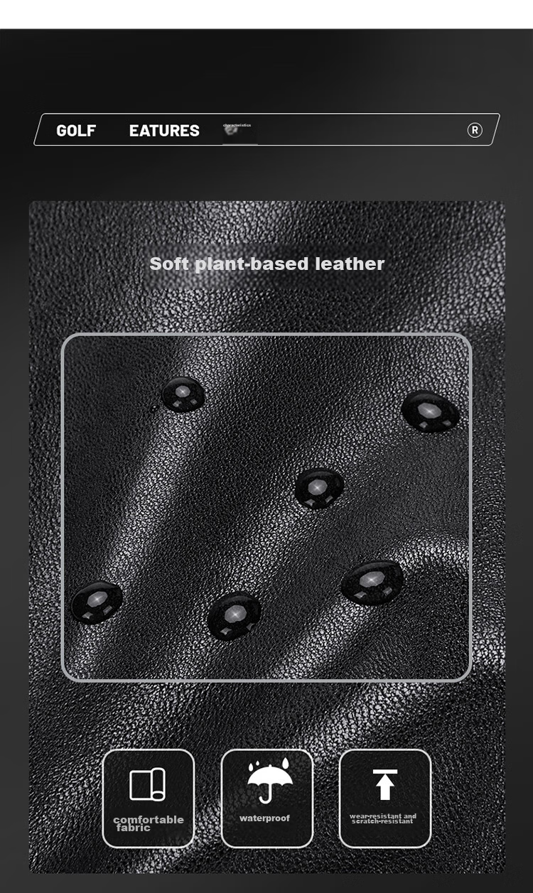 GOLF Shoulder Bag for Men, Top-Grain Leather Crossbody Bag with Multiple Card Slots, Handbag with Dual Use for Phone And IPad, Business Bag for Me 7