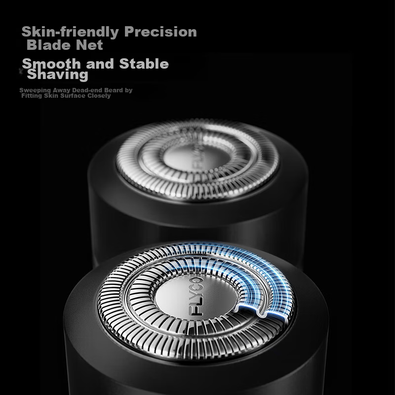 飞科（FLYCO）掌心U物男士电动刮胡剃须刀小巧便携出游迷你生日节日礼物送男友送老公送父亲U1-星辰银 国家补贴