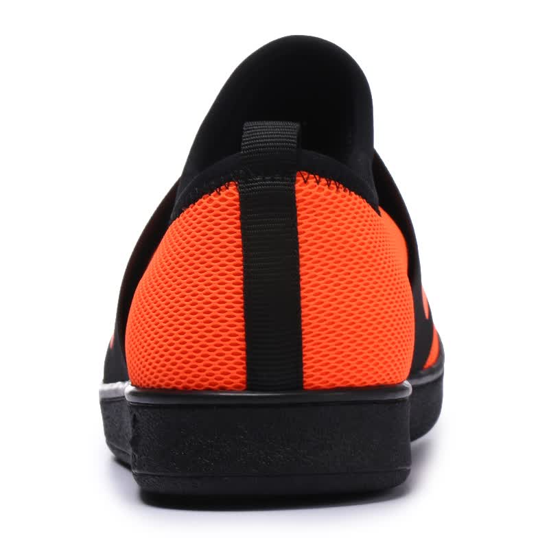 范思哲 范瑟丝 versace versus 奢侈品 春夏款 男士橙色织物平底休闲