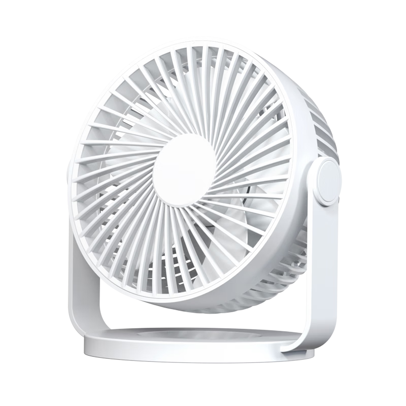 SHINEE Mini USB Handheld Portable Fan, Small Desk Fan for Student Dormitory Bedside And Office, Quiet Desktop Fan, 4000mAh Battery