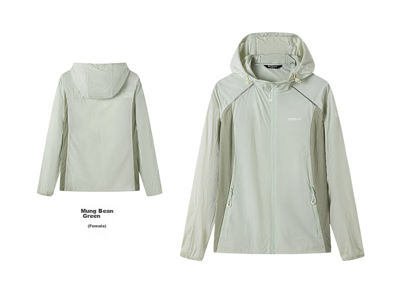 TOREAD Sun Protection Jacket for Men, Spring And Summer Breathable UV-Resistant UPF50+, Skin-Friendly Clothing, Outdoor Water-Repellent Sun Protection Thin Coat 41