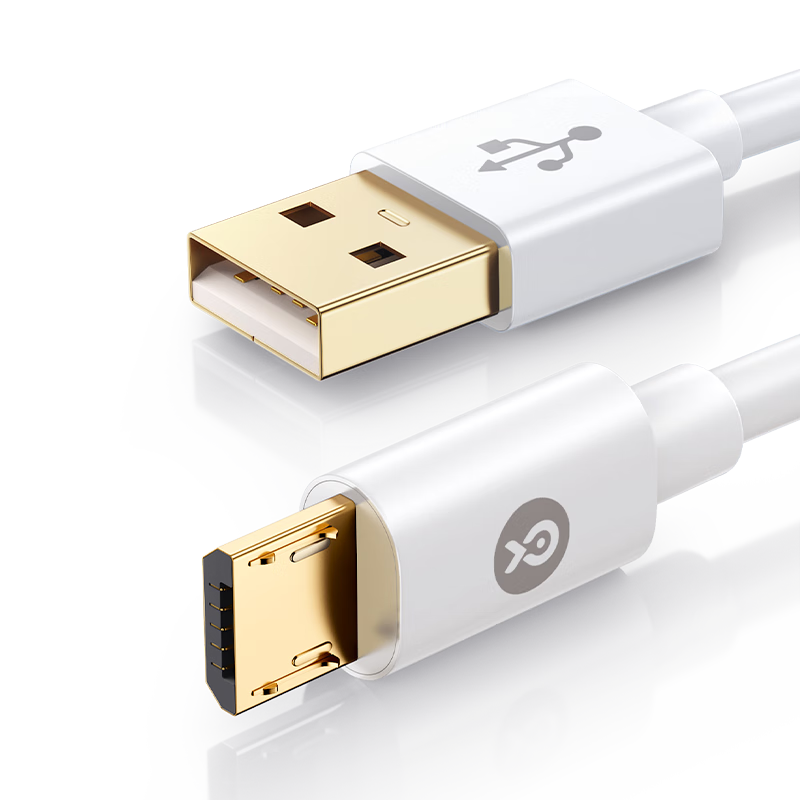 BIAZE Android Data Cable MicroUSB Fast Charging Cable for Old Triangular Connector, Compatible with Huawei, Honor, Xiaomi, Vivo, Samsung, OPPO Phones, Power Banks, Car Charger, Small Fa