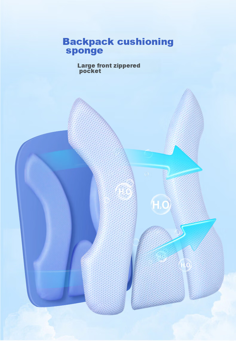 DR·KONG Backpack for Girls, Elementary School Students Grades 3-6, Children's Spine-Protecting Lightweight Large-Capacity Backpack, Convenient Shoulder Bag 8