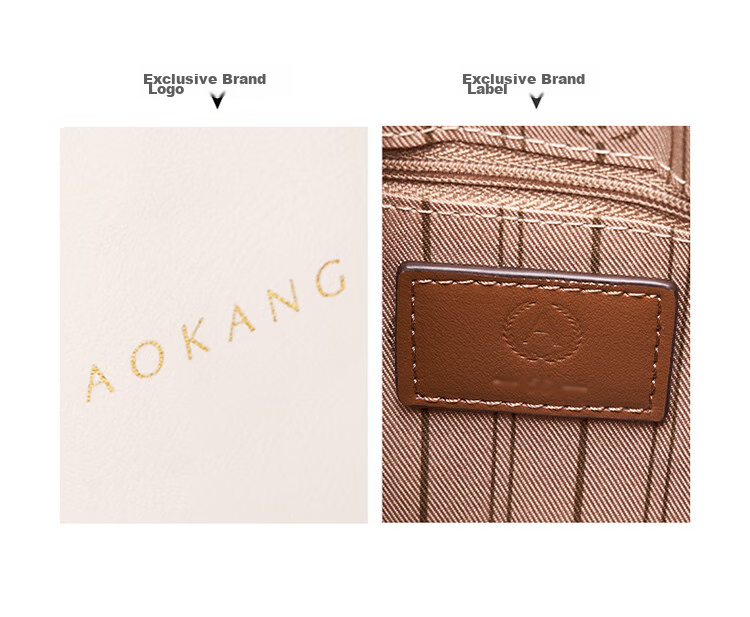 Aokang Women's Handbag, Trendy Large Capacity Tote Bag, Light Luxury Crossbody Shoulder Bag, Birthday Mother's Day Gift for Mom Or Wife 7