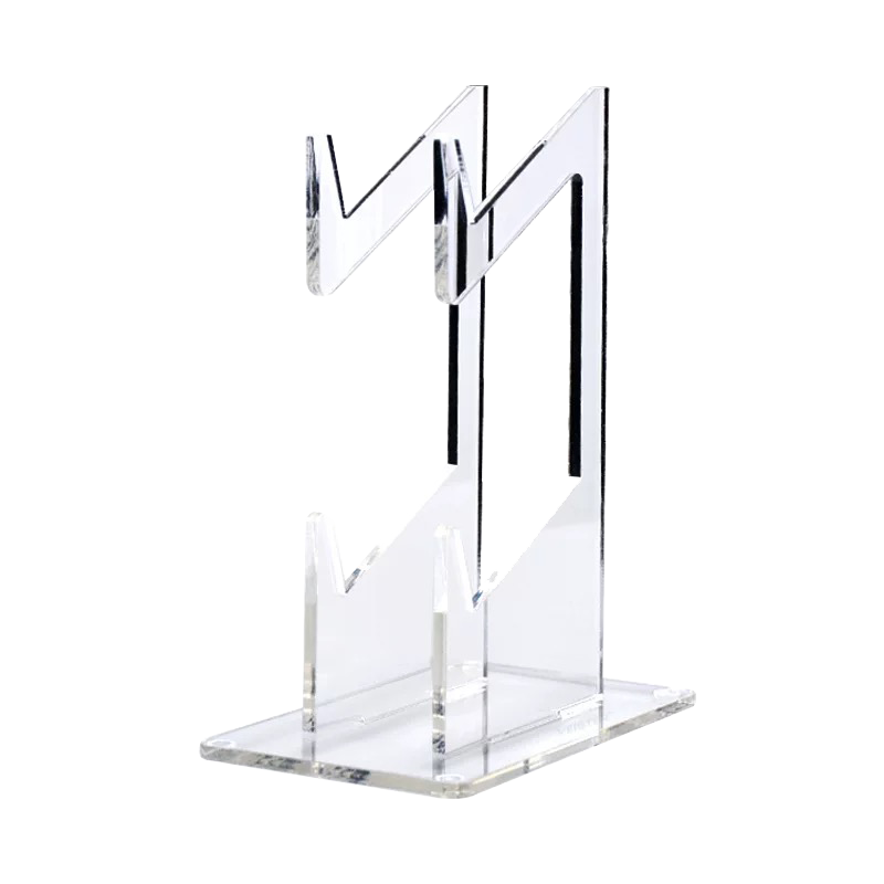 BIAZE Compatible PS5/PS4/XBOX/Switch Pro Game Controller Storage Stand, Universal Headphone Hanger Accessory [High Transparency Acrylic] 2-Tier