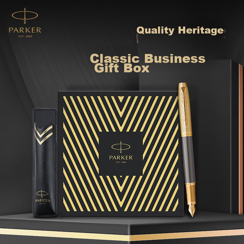 PARKER Fountain Pen And Signature Pen Gift Set, Horse Year Gift Box, Stylish Fountain Pen IM Pioneer Series Ink Pen + Classic Gift Box for Mid-Autumn Festival Gifting to Friends, Baotiao Discount