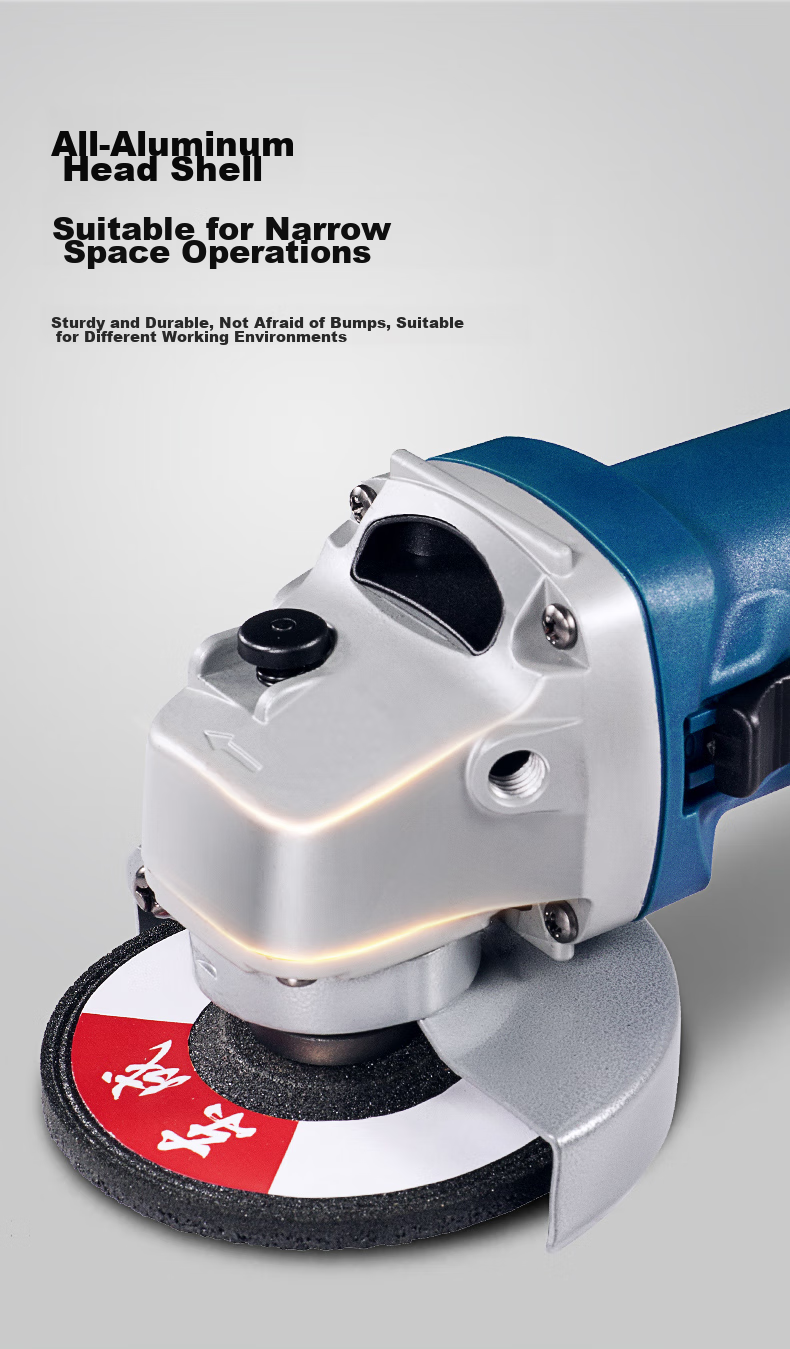 Dongcheng Angle Grinder WSM710-100, Hand Grinder, Polisher, Sander, Cutting Machine, Power Tool 8