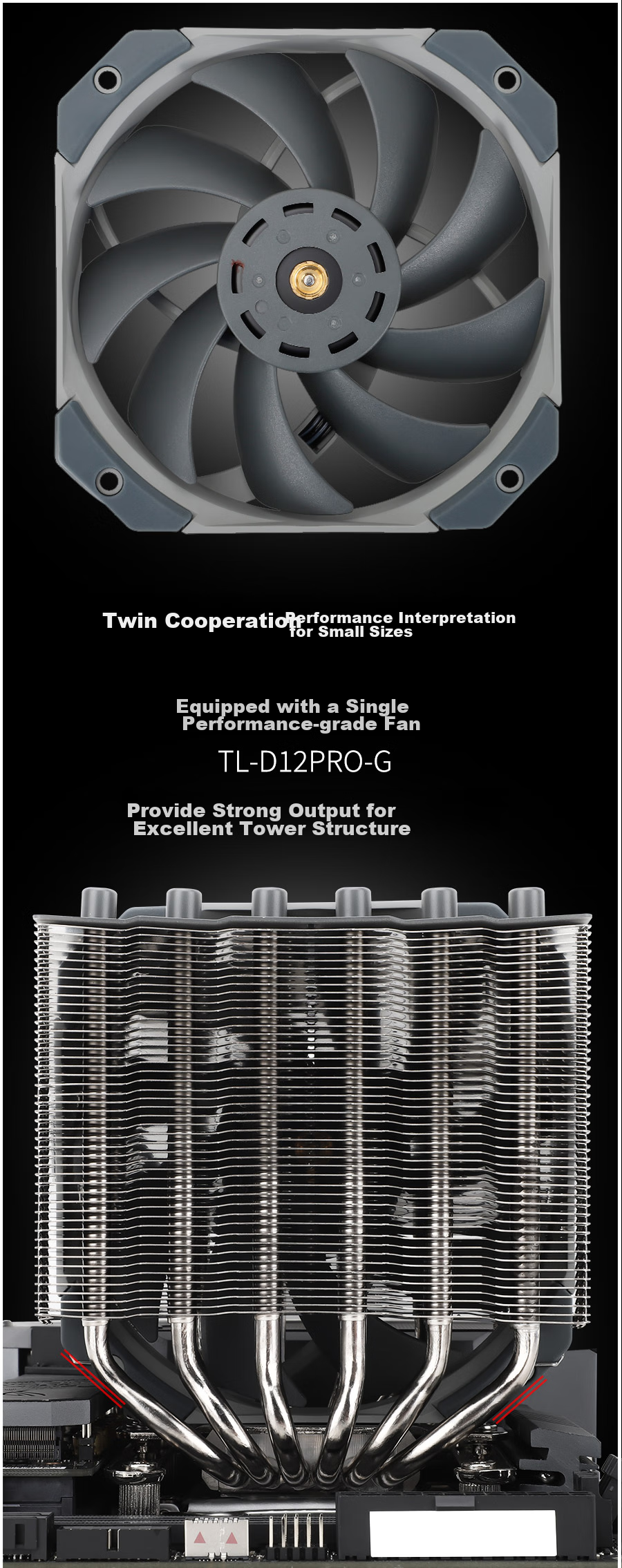 Thermalright SILVER SOUL 135 CPU Air Cooler with Dual Tower, AGHP6 Heat Pipes, Fully Electroplated, Soldered Metal Top Cover, Double-Sided Thermal Paste, SS135 6