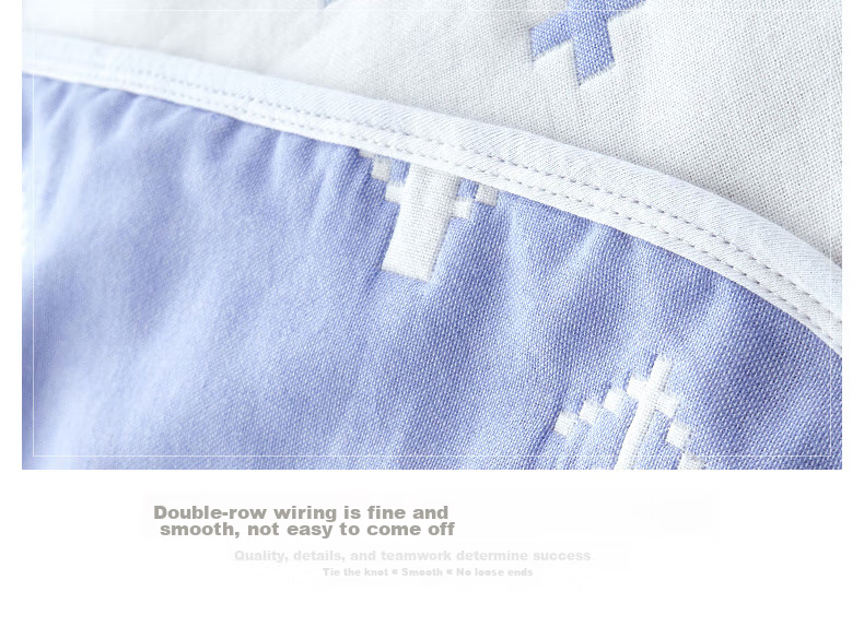 Hengyuanxiang Pure Cotton Gauze Towel Blanket, Six-Layer Thickened, Summer Quilt, Office And Children's Air Conditioning Blanket, 150×200CM 17