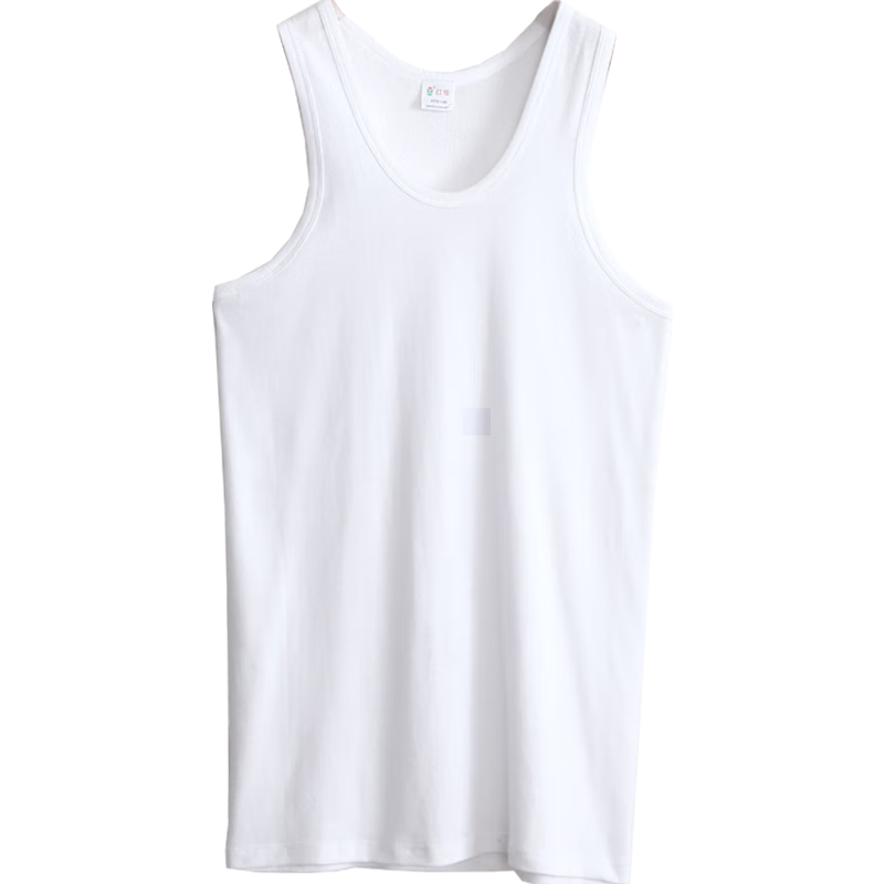 Hodo Pure Cotton Tank Top for Men, Sleeveless Round Neck, Skin-Friendly Breathable Sports Fitness Slim Fit Undershirt for Me