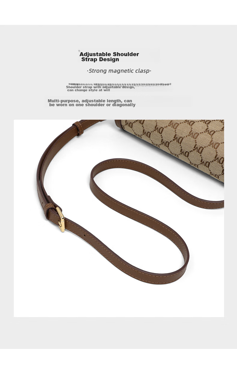 Aiqinghai Handbag, Women's Crossbody Bag, Women's Shoulder Small Square Bag, Commuter Underarm Bag, Birthday Mother's Day Gift, Practical Present for Mom 9
