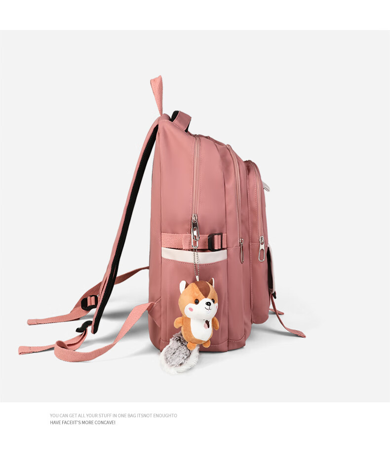 Aiqinghai Backpack, Large Capacity Schoolbag for College Students, Middle And High School Students, Elementary School Students, Spine Protection Laptop Bag for Grades 4-6 9
