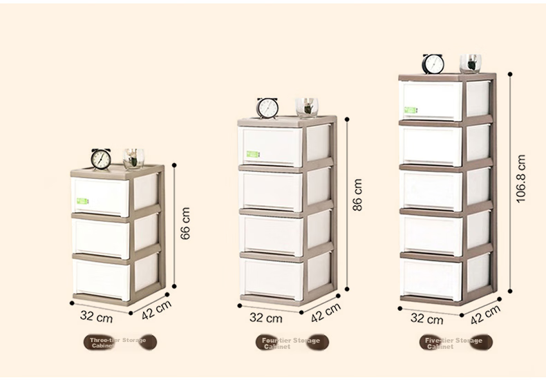 IRIS Storage Cabinet, Gap Cabinet, Wardrobe Drawer Organizer, Storage Cabinet, Narrow Cabinet, Storage Box, Ailisi Five-Tier 14