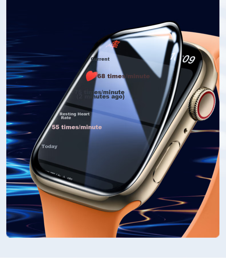 Lanxingxiansheng Compatible with Apple Watch 6/4/5/SE/SE3 - 40mm Protective Film, Full Screen Coverage Soft Film for Apple Watch - S6/4/5/SE/SE3 Watch Film 12