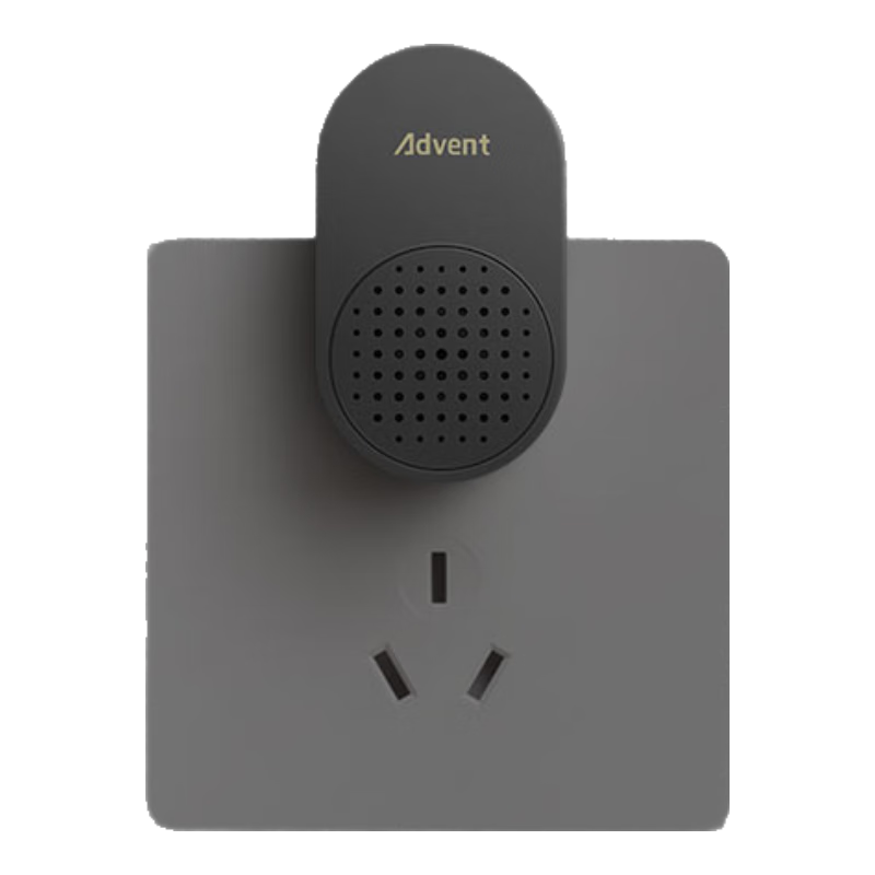 Advent Wireless Doorbell for Home Indoor Use, 313-BLK Standalone Receiver (Cannot Be Used Alone)