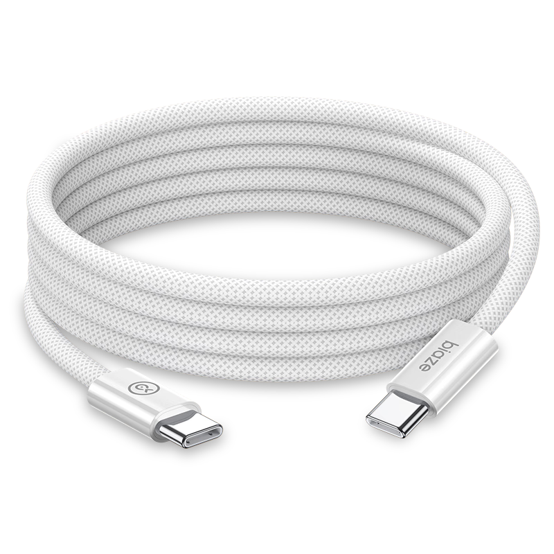 BIAZE Dual-Head Type-C Data Cable for Apple, PD60W Car Charger Cable, Fast Charging Cord for IPhone 18/17/16/15 Pro Max, Huawei, Honor, Xiaomi Phones And Tablets, 2 Meters