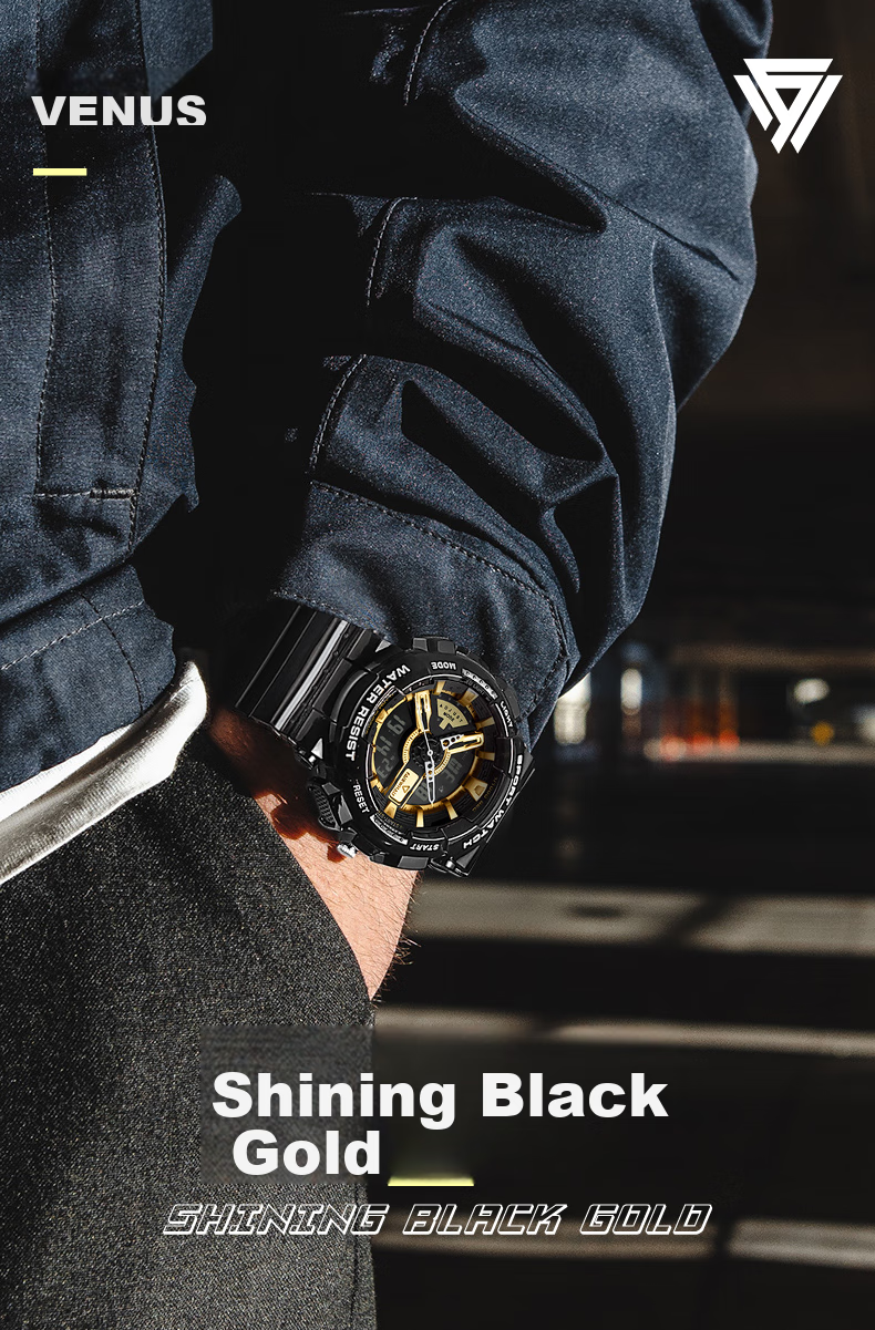 MARK FAIRWHALE Watch for Men, Women, Children And Students, Electronic Waterproof Sports Outdoor Watch, Holiday And Birthday Gift, Model 4340 1