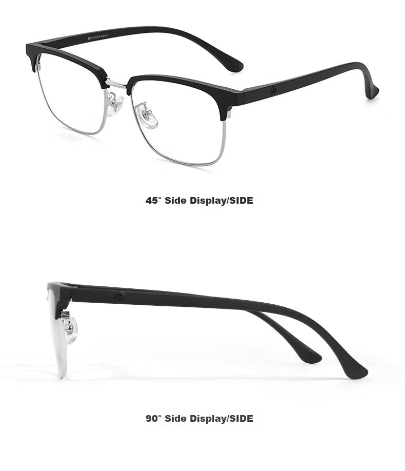 Volkswagen German Imported Brand Reading Glasses, Business Men's High-Definition Anti-Blue Light Glasses for Women, Brand Gift, 607-250 Degrees 16