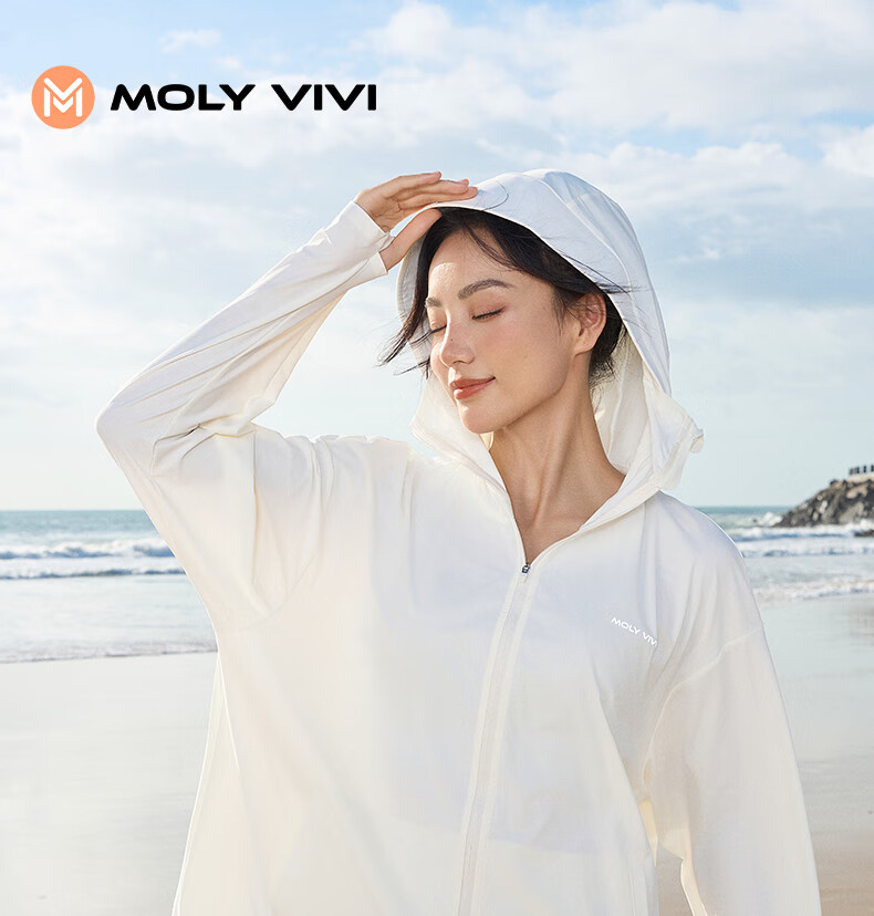 MOLY VIVI Women's Sun Protection Clothing, Summer Ice Silk Sun Protection Garment, UV-Resistant Outdoor Lightweight Couple Sunshade Jacket, Magic Vivy 2