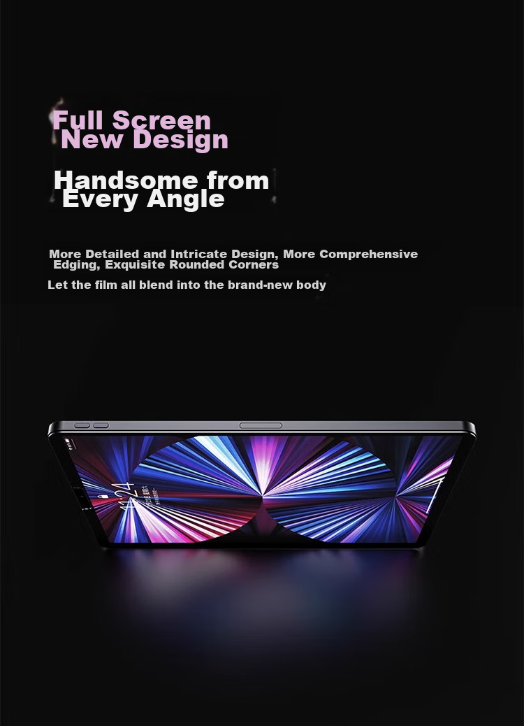 Baseus IPad Screen Protector, Apple Tablet Protective Film [Full Screen Coverage, Strong Anti-Fingerprint, Shockproof And Bend-Resistant], Ultra-Clear Non-Patterned Film for IPad Mini5/4-7.9 Inch 9