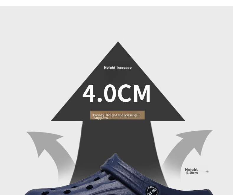 Huili Outdoor Perforated Shoes for Men, Non-Slip Beach Sports Bathroom Outdoor Wear Sandals HL02271 Khaki Size 39 9