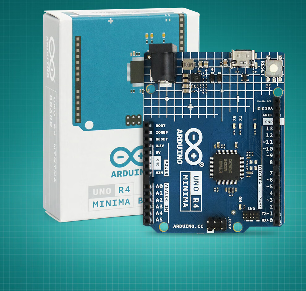 Arduino Uno R4 Minima Development Board Starter Kit IoT Development Visual Pan-Tilt Tracking 2