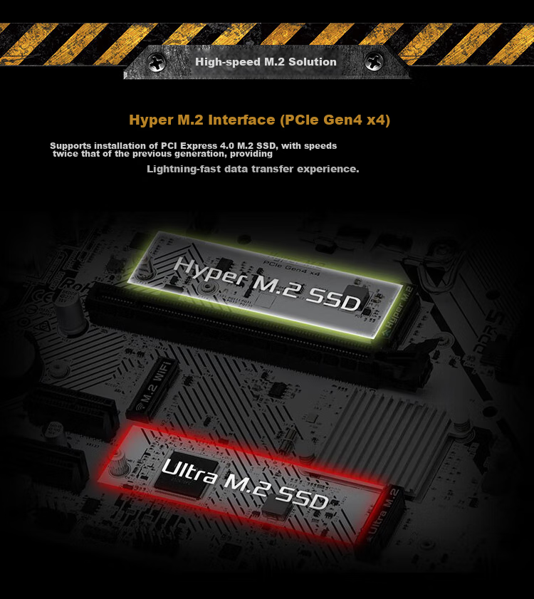 ASRock B760M-HDV/M.2 D5 Motherboard Supports CPU 12600KF/14490F/14400F (Intel B760/LGA 1700) 4