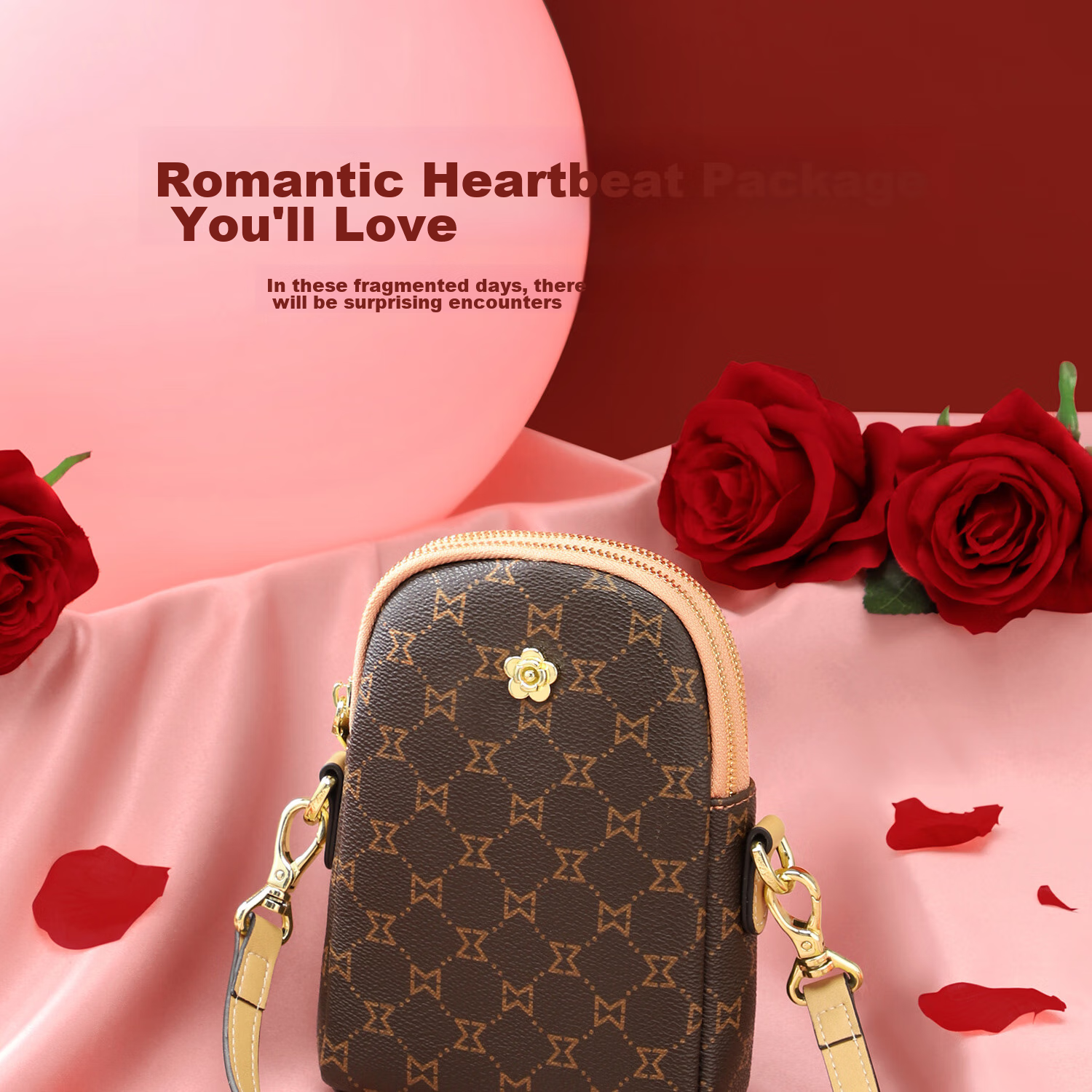MashaLanti Women's Handbag, Luxury Phone Bag, Mini High-End Shoulder Crossbody Bag for Ladies, Mother's Day Gift on May 20th 4