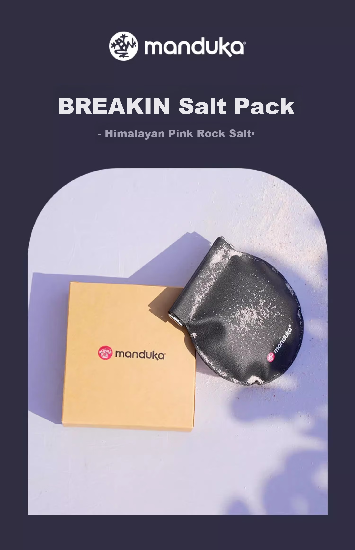 Manduka Break In Himalayan Pink Salt PRO Series Salt Pack 2