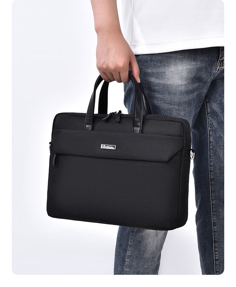 Milooky Shoulder Laptop Bag, 15.6/16 Inch, Large Capacity for Women, Suitable for Huawei And Apple, Handheld Briefcase 19