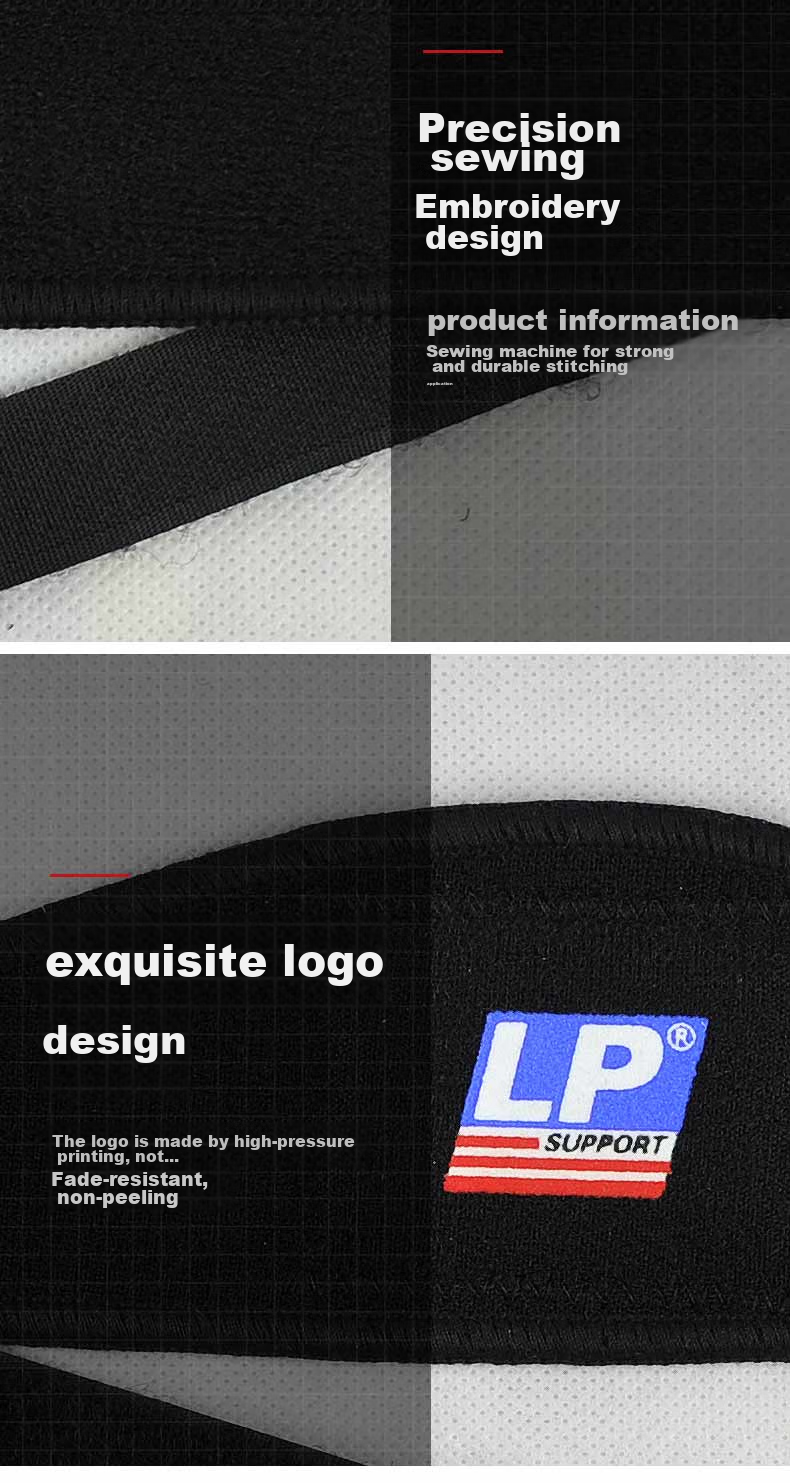 LP 769 Wide Pad Professional Sports Patellar Strap Knee Brace, Patella Stabilizer Compression Bandage, Comprehensive Protection, One Size Fits All 6