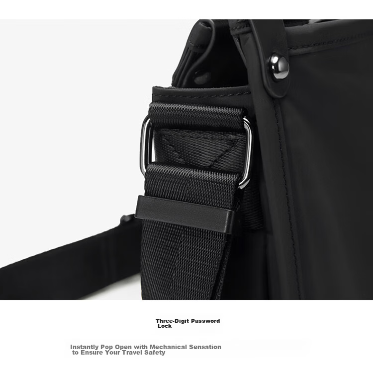 GOLF Shoulder Bag for Men, Large Capacity Crossbody Bag, Business Casual Water-Resistant Lightweight Phone Bag, Trendy IPad Messenger Bag, Fashionable Men's Satchel 5I797463J Black 24