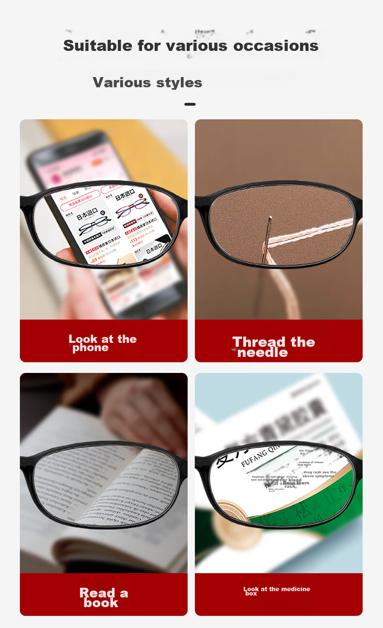 Jingpintang Japanese Imported Anti-Blue Light Reading Glasses for Women, Radiation Protection Eye Glasses, JD Self-Operated Flagship Store Authentic Product 300 Degrees 10