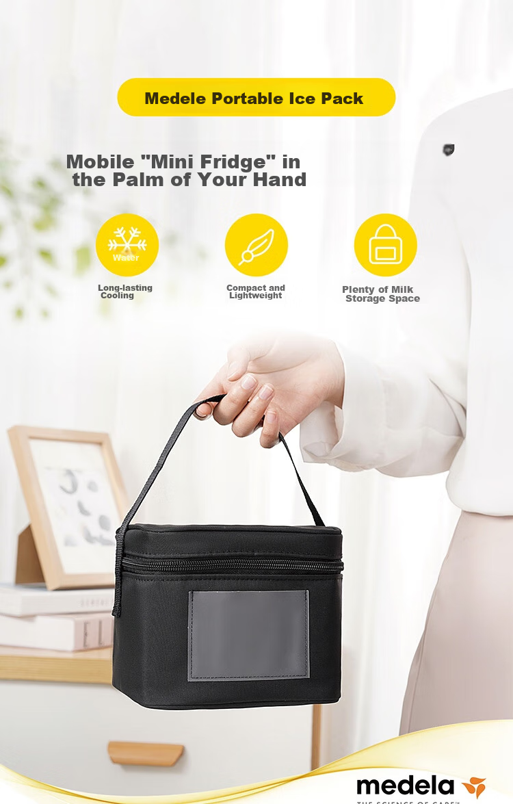 Medela Breast Milk Storage Bags, Portable Milk Storage Bags for Going Out, Blue Ice Breast Milk Preservation And Refrigeration Feeding Bags 1