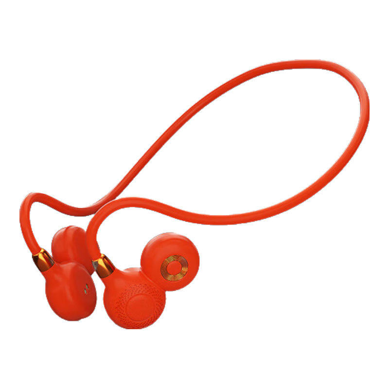 Leideng I10 Wireless Sports Bluetooth Earphones, Over-Ear Design, Waterproof And Sweat-Resistant, Suitable for Marathon Running, Not In-Ear, Long Battery Life, Compatible with Apple 17, Huawei, Android Phones, Price Protection, Orange Color