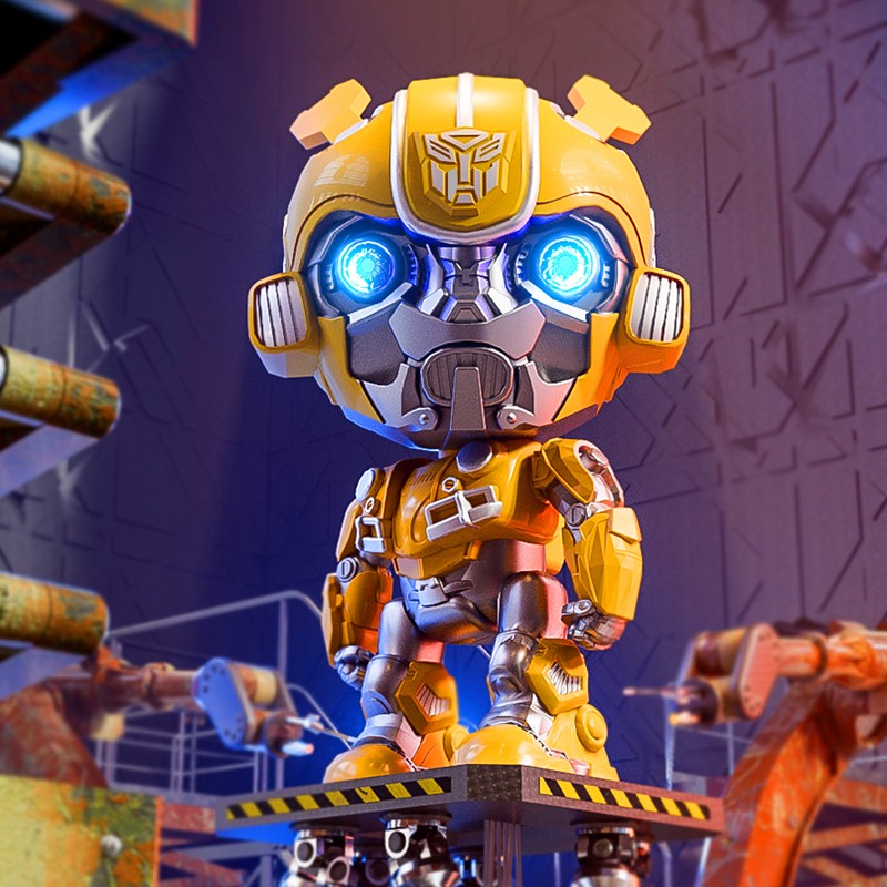 BIG TAYLOR Official Transformers Action Figure Model Bumblebee Children's Toy, Birthday Gift for Boys, Back-To Seaso