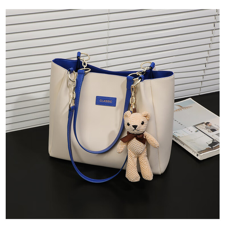 Aiqinghai Leather Handbag, Women's Tote Bag, Large Capacity Shoulder Bag, High-End Brand, Birthday Gift for Wife Or Girlfriend on May 20 13