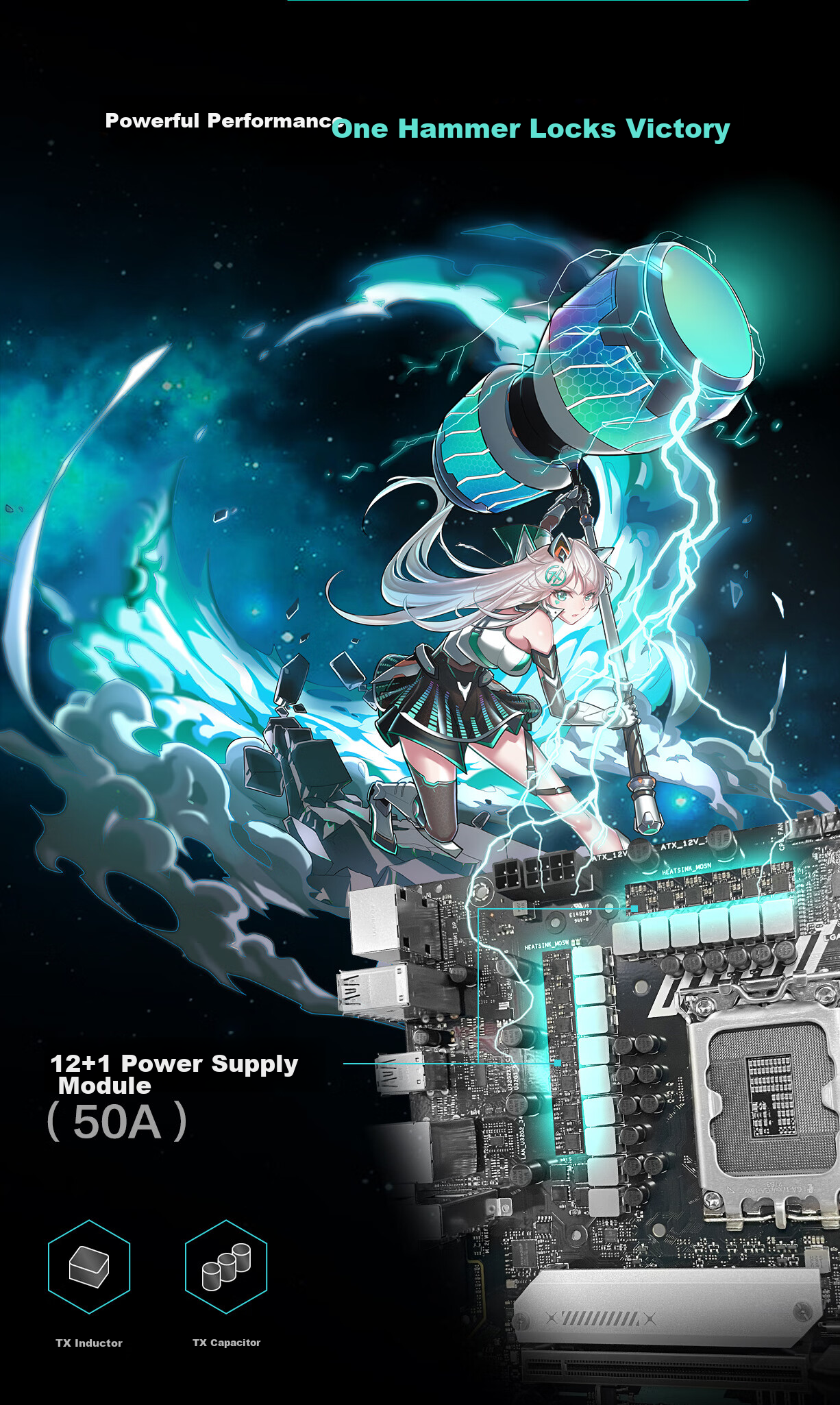 ASUS TX GAMING B760M WIFI D4 Motherboard, Supports CPU 14700K/14600KF/12600KF (Intel B760/LGA 1700) 5