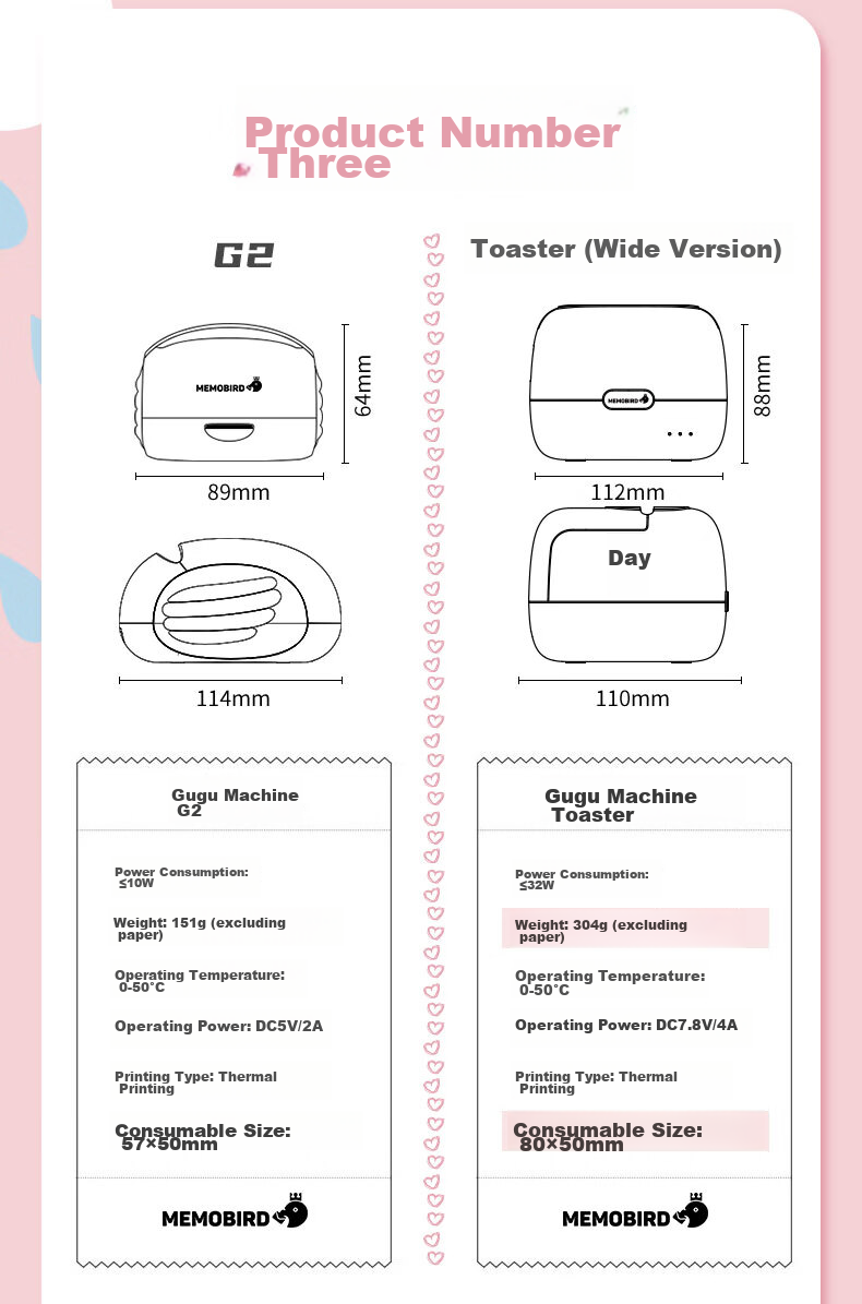 MEMOBIRD G2C Classic Gray Portable Error Correction Printer, Efficient Learning Journal Mini Thermal Printer, WIFI Connection, Christmas Gift, for Girlfriend, Long-Distance Relationship 18