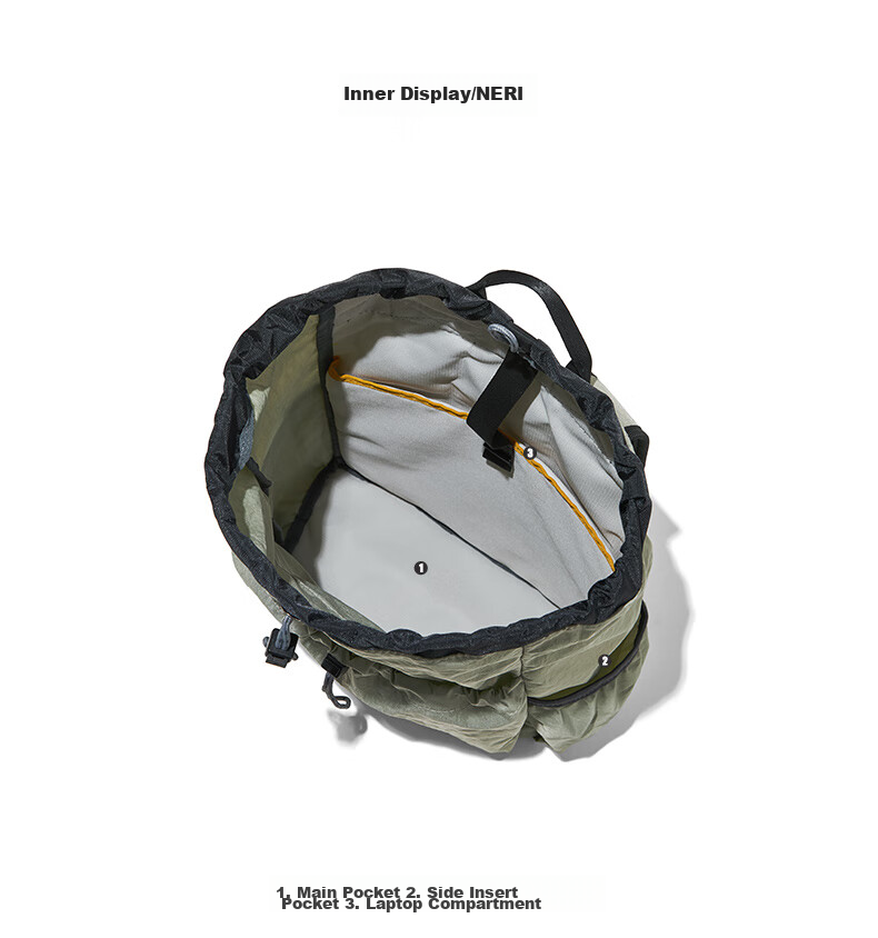 BOSTANTEN Men's Lightweight Drawstring Backpack, Student Schoolbag, Sports Hiking Bag, Large Capacity Outdoor Cycling Backpack for Wome 10