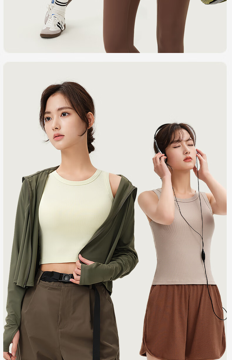 Jianyun Modal Cotton Tank Top for Women, Short Inner Wear Undershirt, Thin Underwear, Ribbed Crop Top, Can Be Worn As Outerwear, Summer Seaso 15