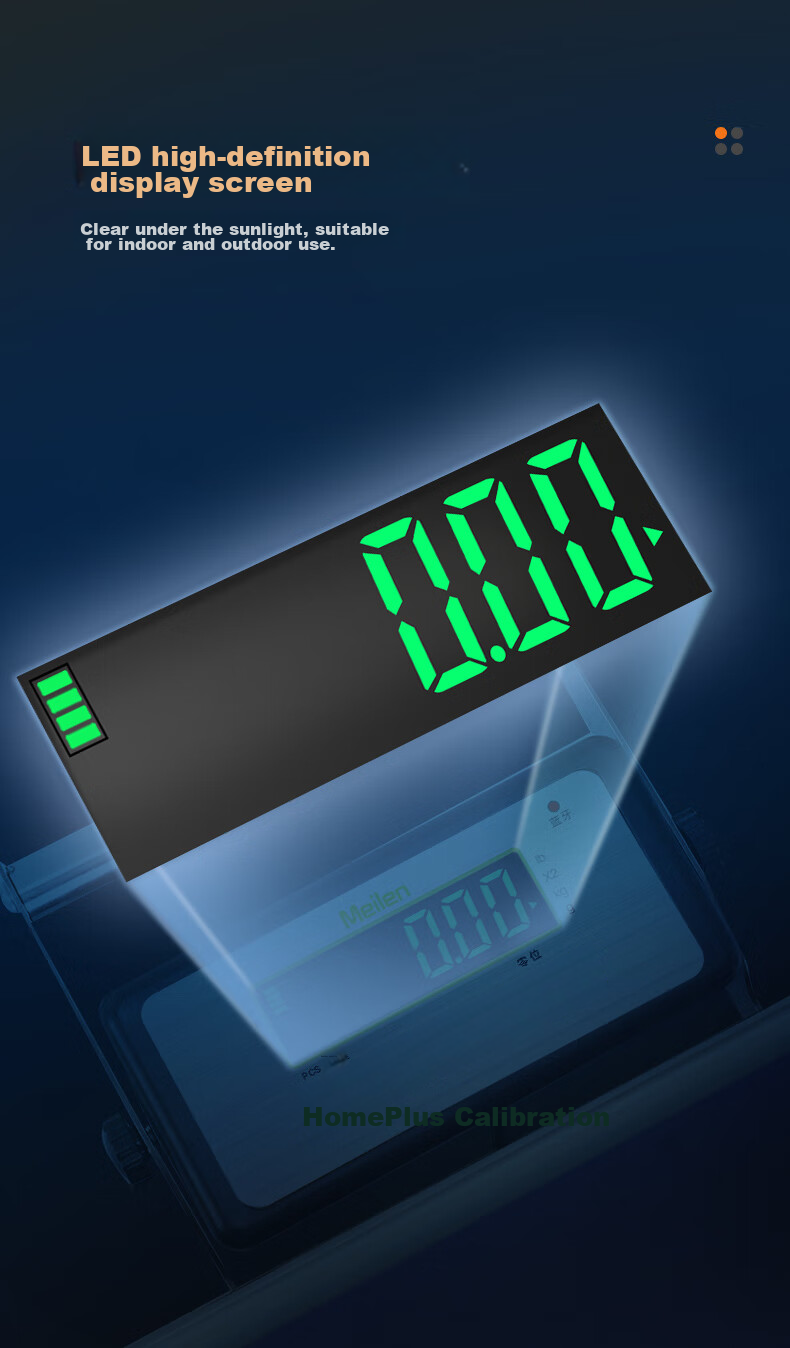 Meilen Wireless Bluetooth Electronic Scale, High-Precision PDA Gun, Handheld Express-Specific Scale, Floor-Standing Weighing Scale for Weight Measurement 10