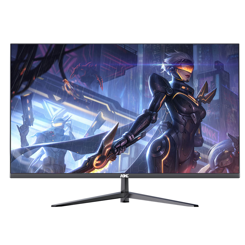 KVL 32-Inch Computer Monitor, 1080p Ultra-Thin Bezel, HDMI + VGA High-Definition Display Screen, KV321