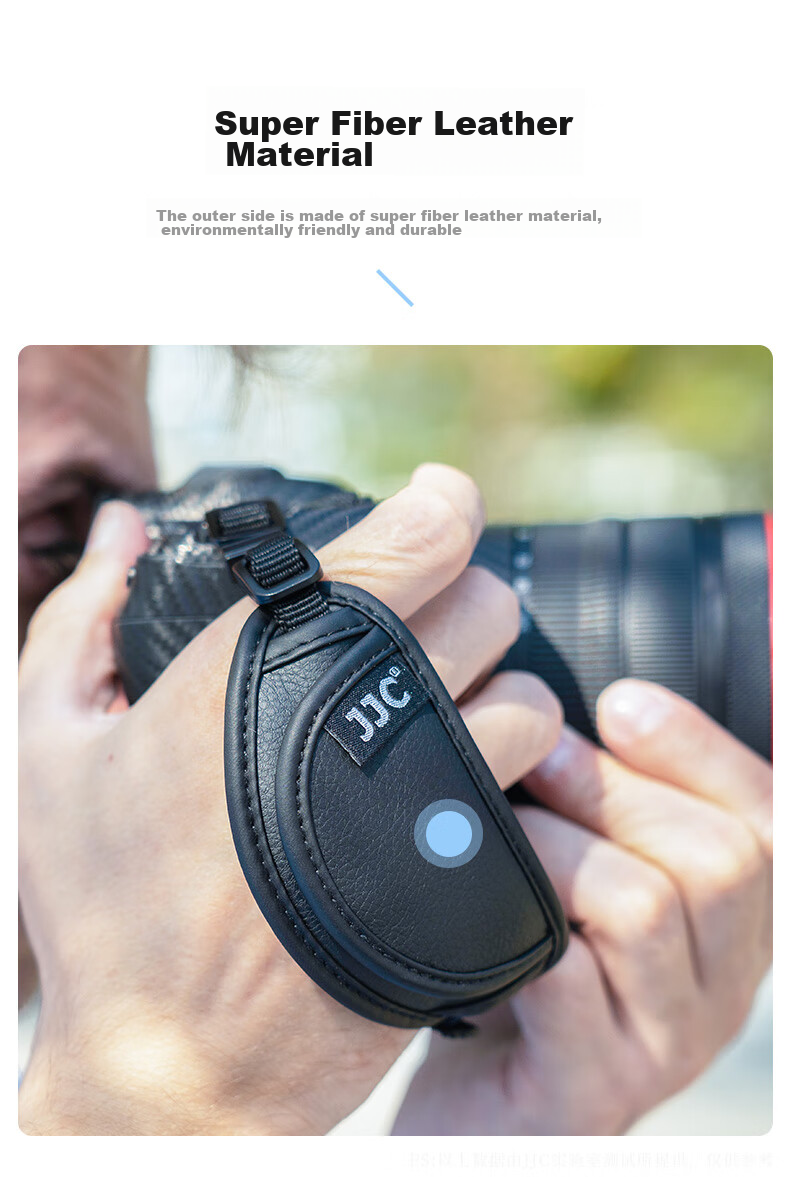 JJC Mirrorless Camera Wrist Strap, Wrist Guard, Compatible with Sony A7M5, A7M3, A6300, A7III, A7R3, Canon M50, 200D, Fuji XT20, Suitable for Nikon Wrist Strap 3