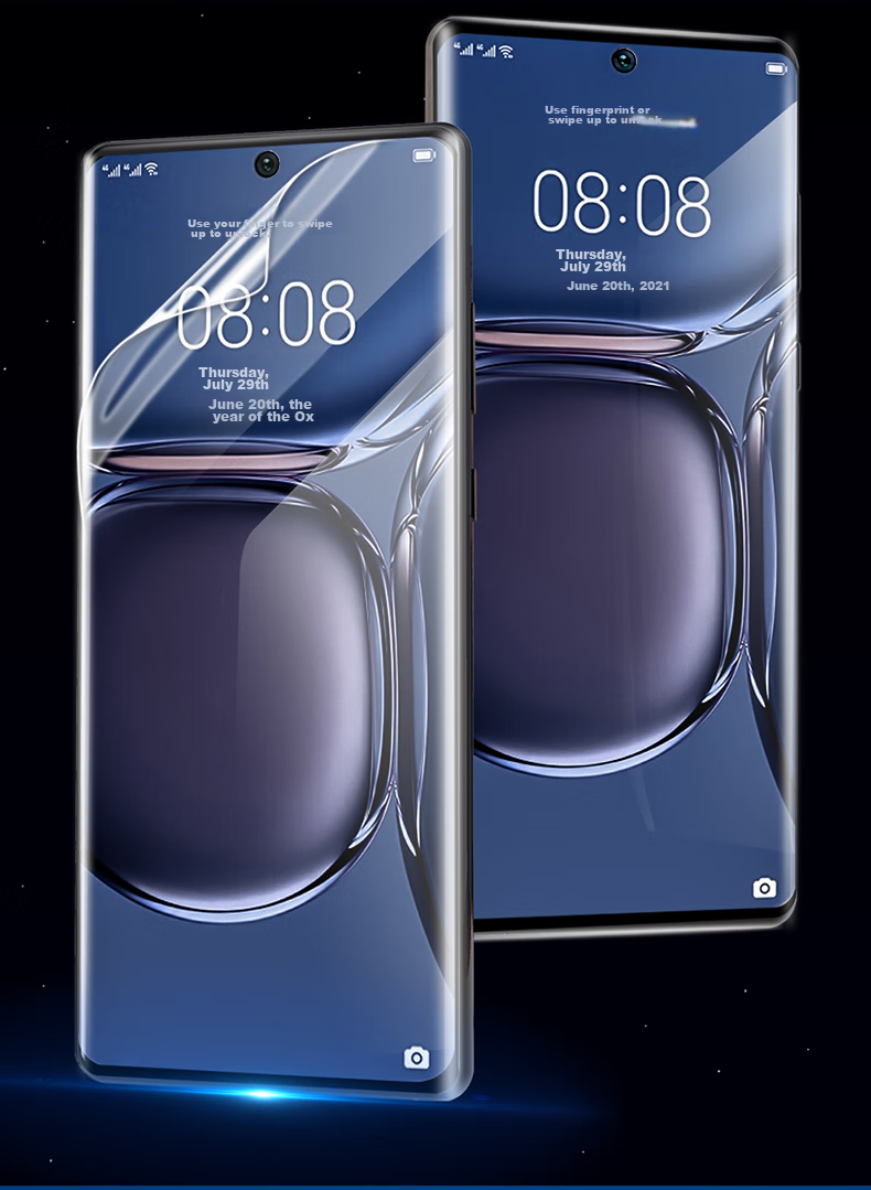 Flying Planet [2-Pack] Tempered Glass Screen Protector for Huawei Pura90ProMax, Anti-Fingerprint, Drop-Resistant, Dust-Free Installation Box 2
