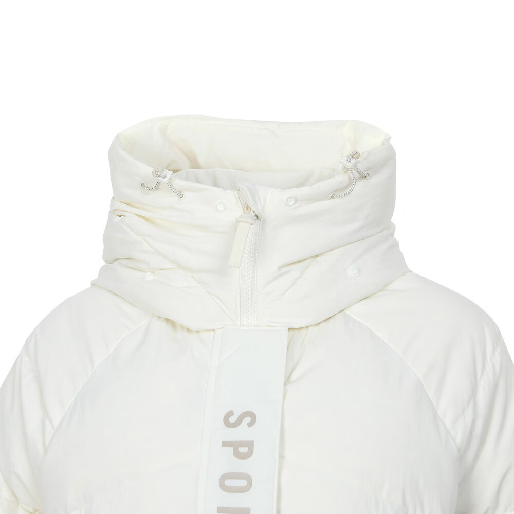 Adidas Women's Winter Regular Duck Down 600 Fill Power White Hooded down Jacket, JM4618, Size L 4