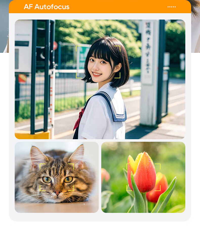 BENJIE U9 Student Digital Camera with Touchscreen, Card Slot, Metal Body, High-Definition Campus And Travel Alternative, Ccd, Dual Rear Cameras, 64GB, White 12