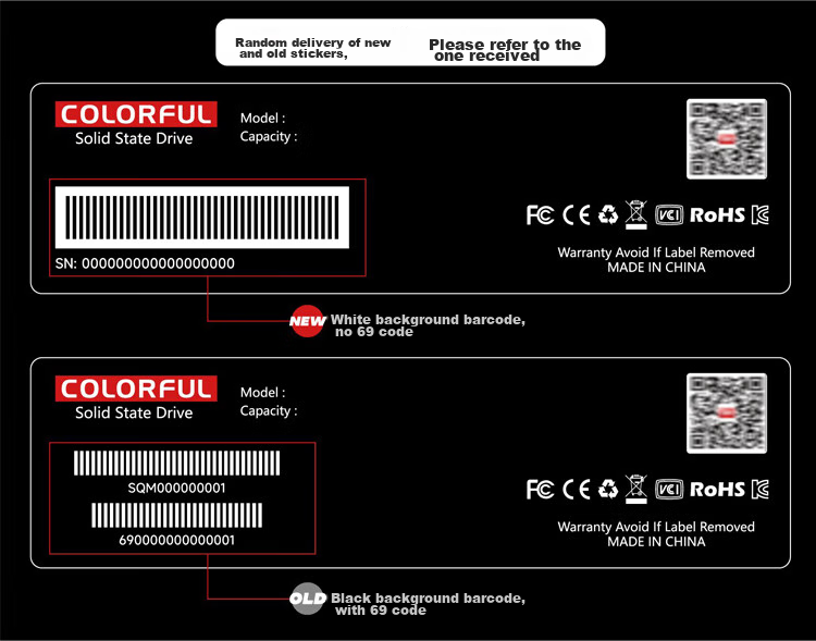 Colorful 512GB SSD M.2 NVMe CN700 PRO Series PCIe 4.0 x4 TLC 6500MB/s Read Speed 1
