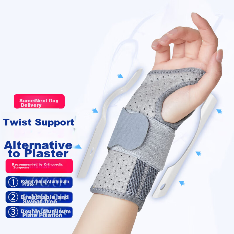LAC Splint Brace for Wrist Joint Fixation, Right Hand Single Piece 1